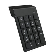 Wireless Numeric Keypad Cordless Number Keyboard Pad 18 Keys 2.4g