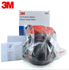 6800 Full Face Reusable Respirator Size Medium Full Face Gas Mask