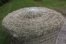 Horse Hay Round Bale Net Feeder 4 Save Eliminates Waste Fits 6 X 6 Bales