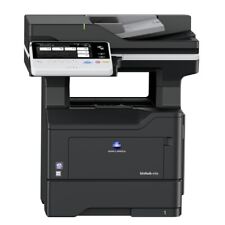 Konica Minolta Bizhub 4752 Mfp Laser Printer 52ppm Wtoner Copy Fax Scan Email