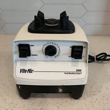 Vitamix 5000 Vm0103 Blender White -replacement Just Base Mixer Motor