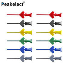 Peakelect Mini Grabber Smd Ic Test Hook Clip For Electrical Test Logic Analyzer