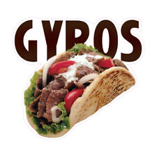 Gyros Concession Restaurant Food Truck Die-cut Vinyl Sticker