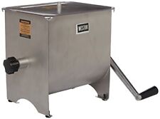 Stainless Steel Meat Mixer 22-pound 36-1901 Silver