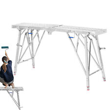 Scaffold Work Platform Folding Work Bench Metal Stand Work Plank For Painting