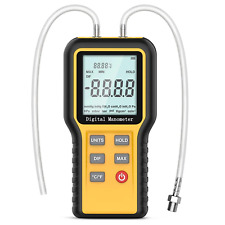 Manometer Digital Air Pressure Meter12 Selectable Units Differential Pressure