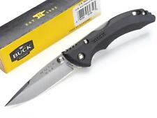 Buck Bantam Bbw Folding Pocket Knife Lockback 420hc Drop Point Black Usa 284bks