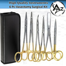 6 Piece German Sutureless Vasectomy Meatotomy Set Urology Surgical Instruments