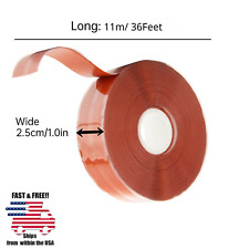 Self-fusing Seal Repair Emergency Rescue Silicone Rubber Hose Tape Water Leaks