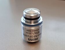 Zeiss Plan-neofluar 63x 1.25 Oil Iris Infinity 0.17 Microscope Objective