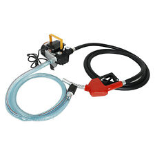 Diesel Oil Fuel Transfer 110v Ac 16gpm Pump Kit Electric Self-priming W Nozzle