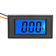 Blue Lcd Digital Amp Current Panel Meter Ammeter Dc 100a Shunt