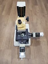 Mitutoyo 176-811a Tm With 164-135 Digital Mic Heads Toolmakers Microscope 2 X 2