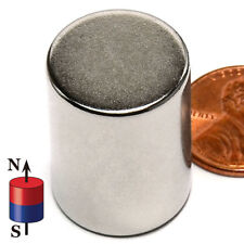 34-in X 1-inch Rare Earth Neodymium Cylinder Magnet Strong N42 25mm 20mm 1in