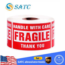Fragile Stickers 2x3 1 Roll 500 Fragile Label Sticker Handle With Care Mailing