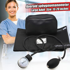 Manual Blood Pressure Cuff Aneroid Sphygmomanometer Adult Cuff Size 13.1-20 Inch