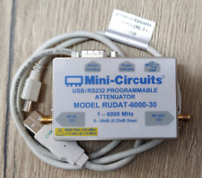 Mini-circuits Usb Programmable Attenuator Rudat-6000-30 1-6ghz Wcable