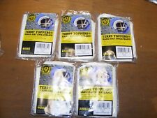 5 Terry Toppers Hard Hat Sweatband 870 Nos  -  Jms1