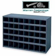 Metal 40 Hole Storage Bincabinet For Nuts Bolts And Fasteners