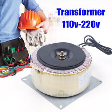 900w Toroidal Transformer Isolation Transformer Frequency 45hz-60hz Ac 110220v