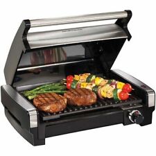 Electric Indoor Grill Stainless Steel Smokeless Portable Bbq Countertop Cooking