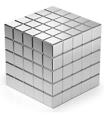 100 Pack Square Cube Neodymium Magnets Strong Small Rare Earth Magnets In Case