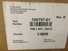 New Sealed Asp Sterrad 100nx Sterilizer Pm-1 Kit 10033 Pn 100797-01