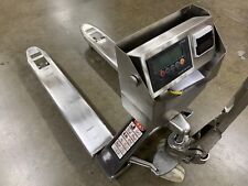 Stainless Steel Pallet Truck Pallet Jack Scale With Built-in Printer 5000