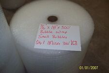 316 Wp Small Bubble Cushioning Wrap Padding Roll 300 X 18 Wide 300ft Perf 12