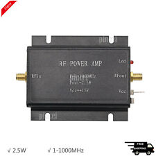 2.5w Rf Power Amplifier 1-1000mhz Radio Frequency Power Amplifier Black