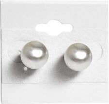 500pc 2 X 2 White Plastic Earring Card Display Hang Jewelry Plain Cards Retail