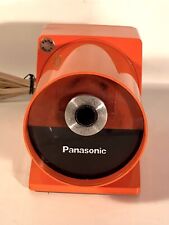 Vintage Mcm Panasonic Pana Point Kp-22a Electric Pencil Sharpener Atomic Orange
