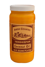 Amish Country Popcorn Coconut Oil - 15 Oz Old Fashioned Non-gmo And Gluten