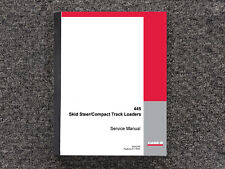 Case Ih Skid Steers Compact Track Loaders 445 Repair Service Shop Manual