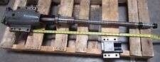 Z Axis Ball Screw Assembly Approx Oal 47 From Daewoo Puma 200 Cnc Lathe