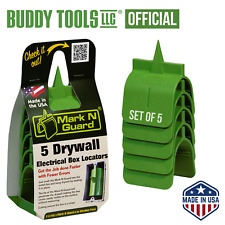 Buddy Tools Mark N Guard Drywall Outlet Marker Electrical Box Locating 5-pc New