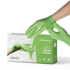 Fifth Pulse Nitrile Exam Latex Free Powder Free Gloves - Green
