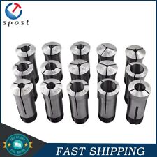 15 Pc 5c Round Collet Set Fractional 18 To 1 High Precision Lathe 15 Piece