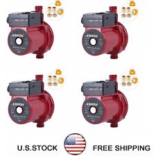 Pack Of 4 Npt 34 Automatic Booster Pump 110-120v Hot Water Recirculating Pump