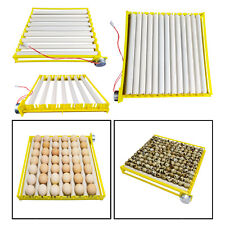 Plastic Egg Incubator Tray Automatic Egg Turner For  Quail
