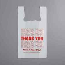 Thank You T Shirt Plastic Bags - Shopping Bags -16 Size 18 Size.