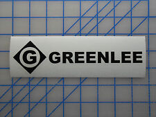 Greenlee Decal Sticker 5.5 7.5 11 Bender Punch Multimeter 555 767 Hole Saw