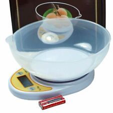 7kg 15lbs X 1g Digital Kitchen Scale Diet Food Postal Scale With Removable Bowl