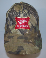 Miller High Life Mossy Oak Camouflage Osfa Cap Hat