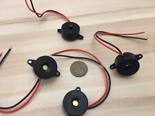4 Pieces Active Piezo Electronic Buzzer 3v 24v 12v Tone Alarm Arduino C20