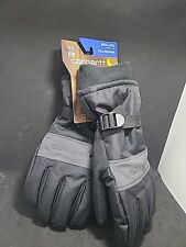 Carhartt Mens Waterproof Insulated Gloves X-large Black Knit Cuff Style A511