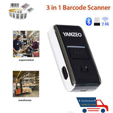 Wireless 1d Laser Mini Barcode Scanner Bluetooth Usb Portable Reader Windows