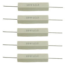 Ceramic Cement Resistor 10w 1 Ohm Resistance 5 Ceramic Wire Wound Resistorspac