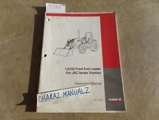 Case Lx232 Front End Loader For Jxc Series Tractor Operators Manual 6-39580