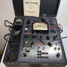 Antique Hickok 550x Tube Tester With Manual